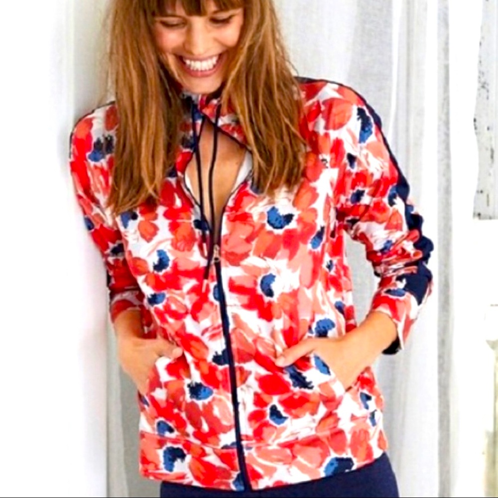 Aerie Floral Track Jacket - S - Picture 4 of 4